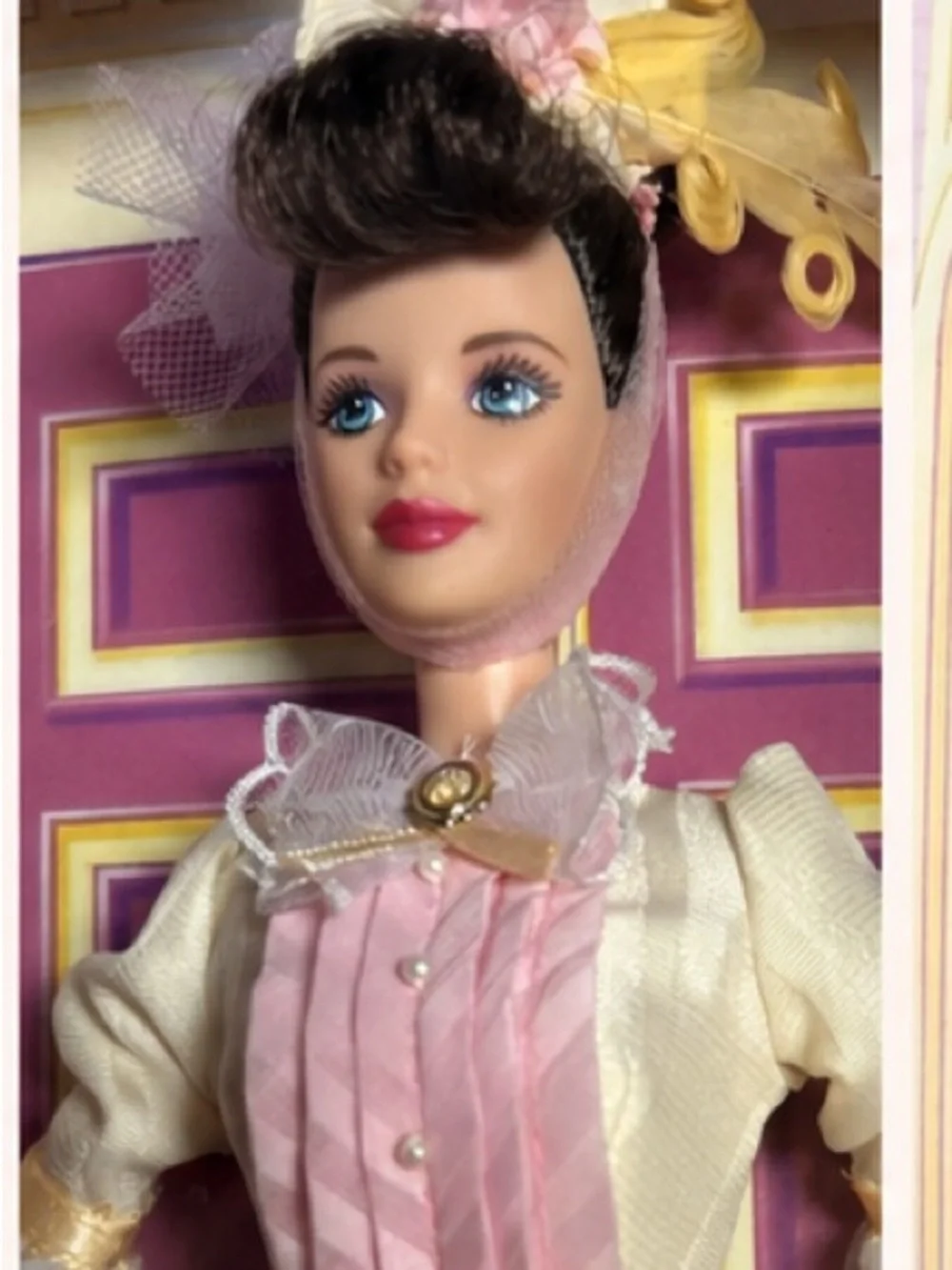 1997 Avon Mrs. P.F.E. Albee Barbie Doll - Pink & Cream